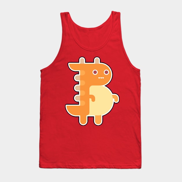 Dinosaur Bitcoin Tank Top by lazynugu